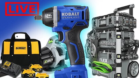 Check Out These POWER TOOL DEALS I Just Found (LIVE) #livestream #lowes