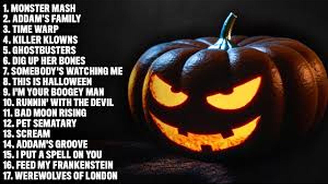 Best Halloween Songs Playlist 🎃 1 Hour Halloween Playlist 2024 👻 Halloween Party Music