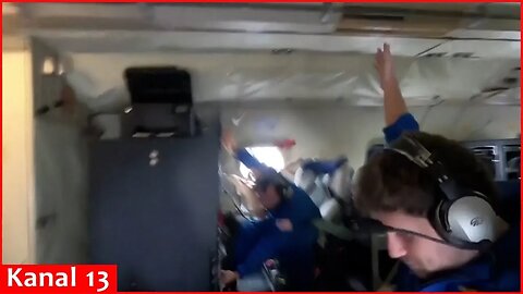Watch NOAA plane take turbulent ride through Hurricane Milton