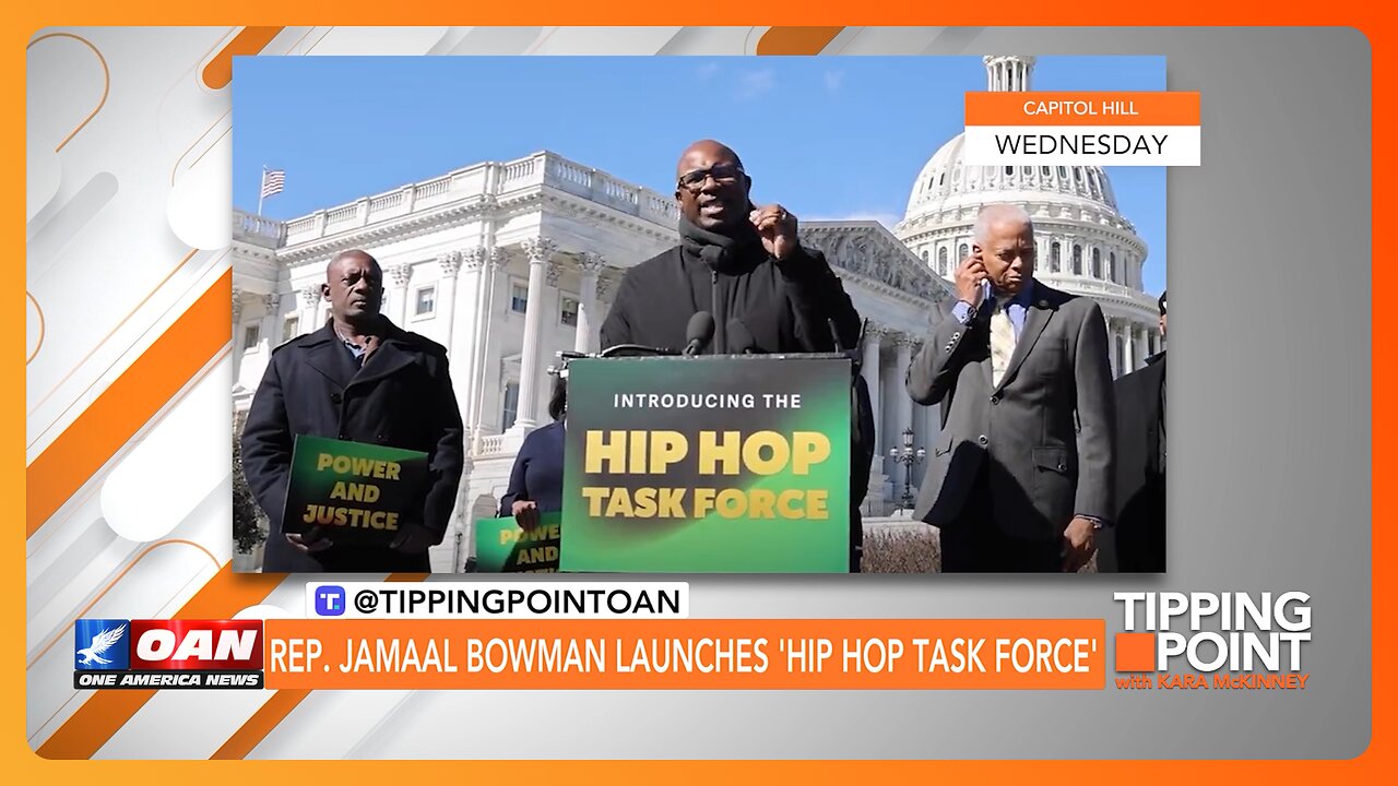 A Congressional 'Hip Hop Task Force'? Really, Jamaal? | TIPPING POINT 🟧