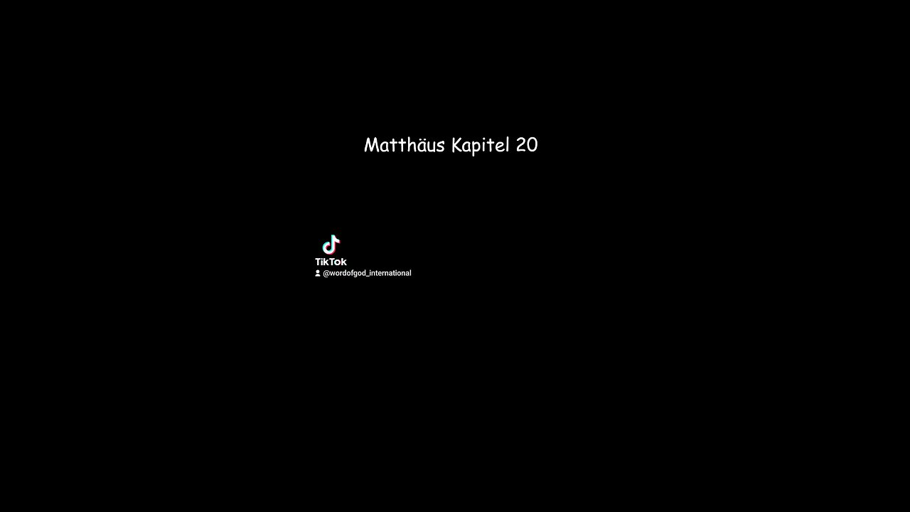 Matthäus Kapitel 20