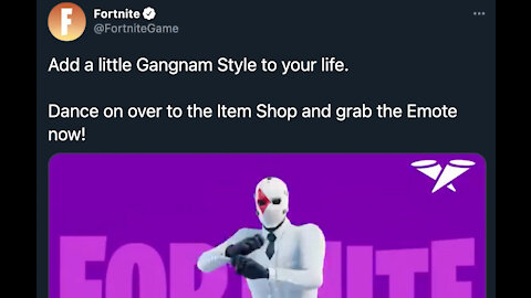 Fortnite add Psy's Gangnam Style dance emote in game