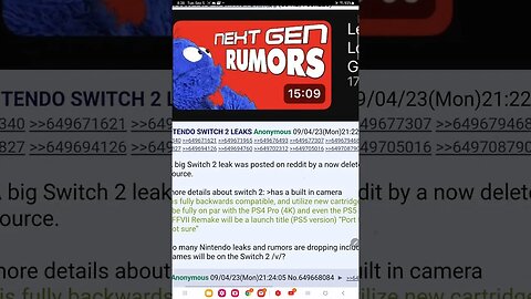 more nintendo switch 2 leaks