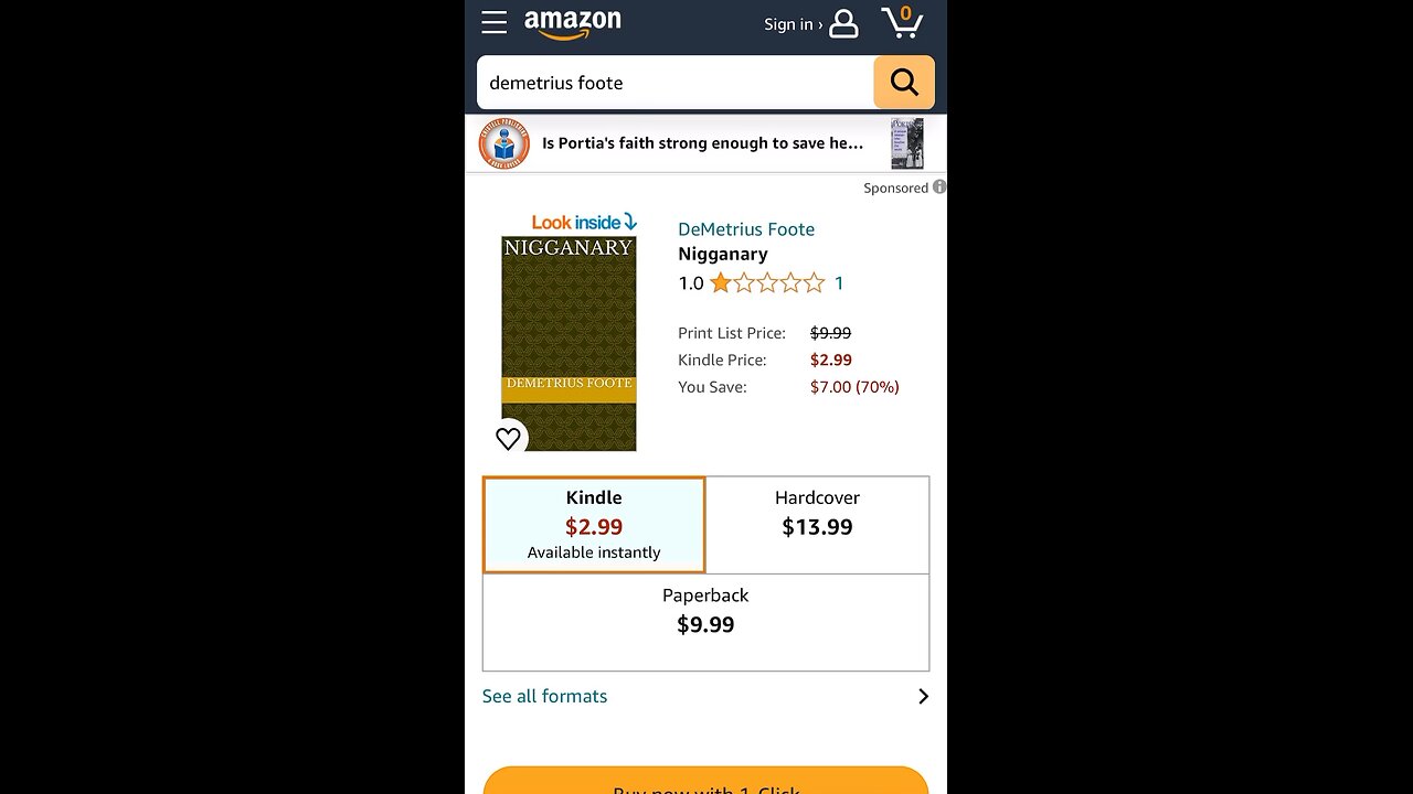 NIGGANARY written by DeMetrius Foote