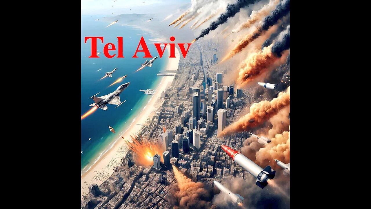 Iran Massive missile strike on Tel Aviv