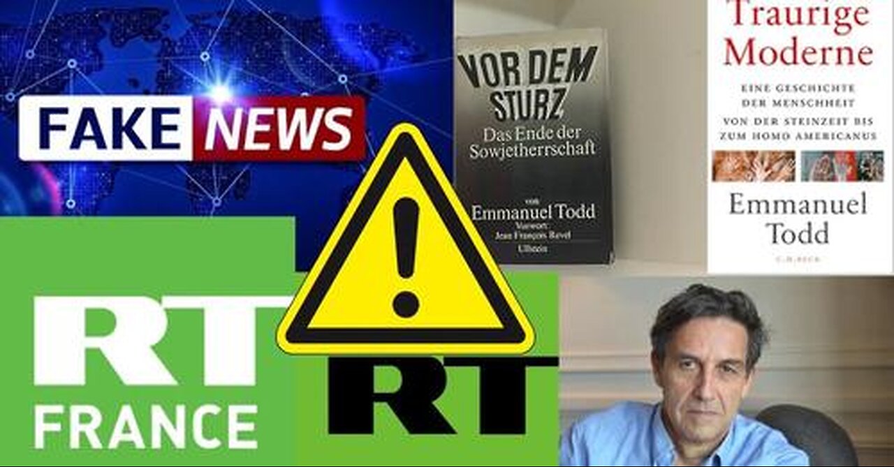 Warnung vor RT-Fakenews Historiker Emmanuel Todd