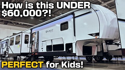 This Mid-Bunk is a PERFECT Kid Cave with a SHOCKING Price! 2023 Wildcat ONE 36MB by Forest River