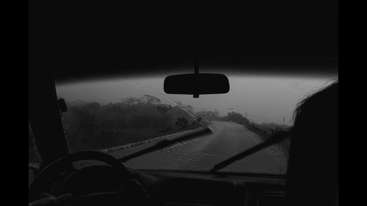 1 HOUR of Rain Inside A Car, Rain sounds to sleep, relax, study