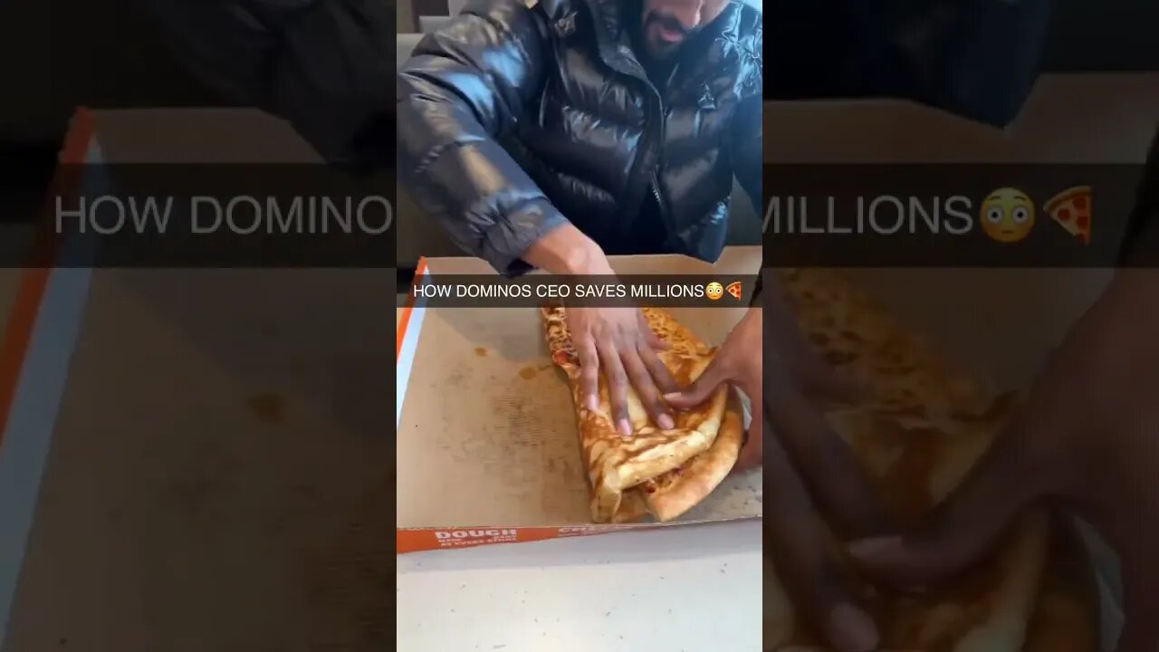 DOMINOS CEO 😳🍕 #shorts