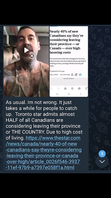 Chris Sky talks about Canadian Exodus