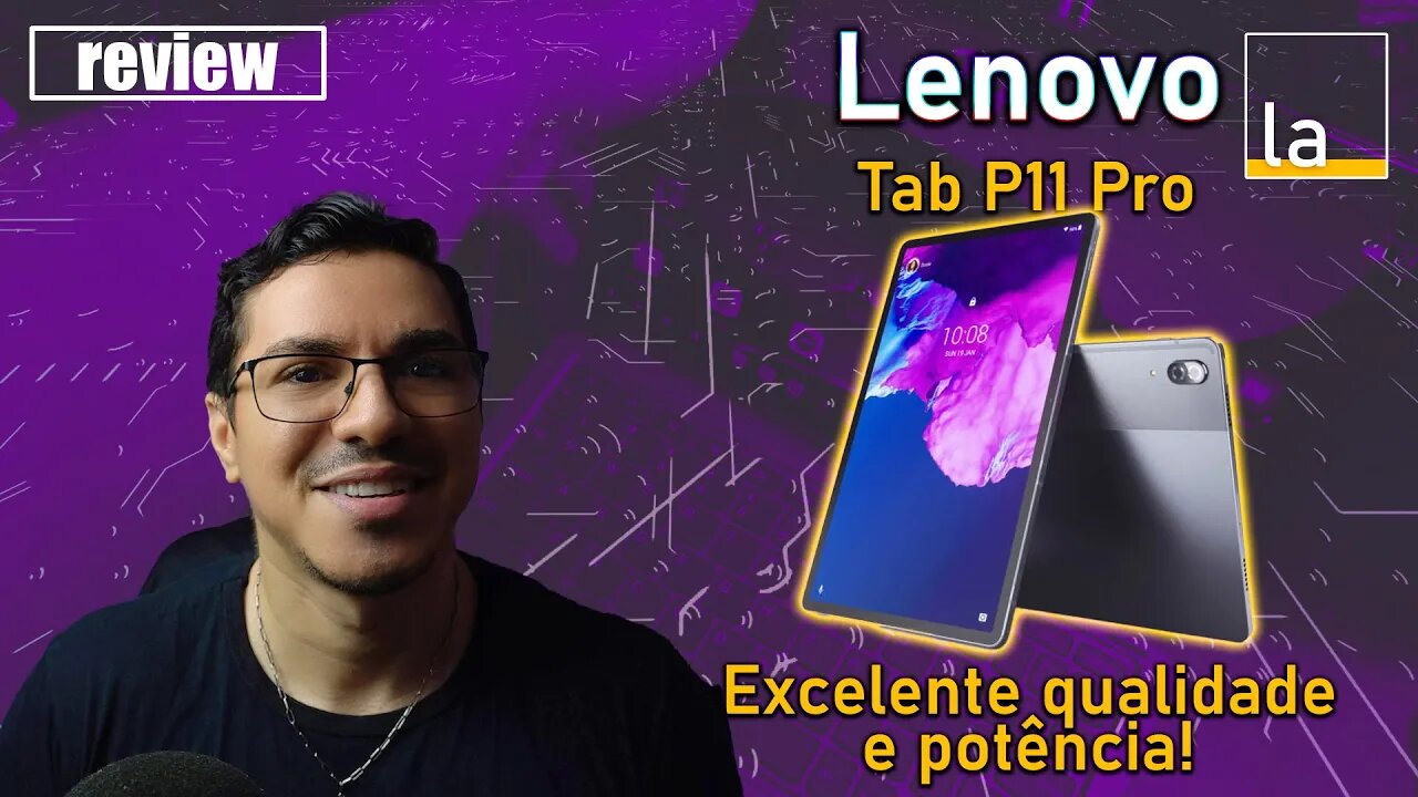 Tablet Lenovo P11 Pro: Super tablet que encara notebooks! Confira impressões e acessórios - REVIEW