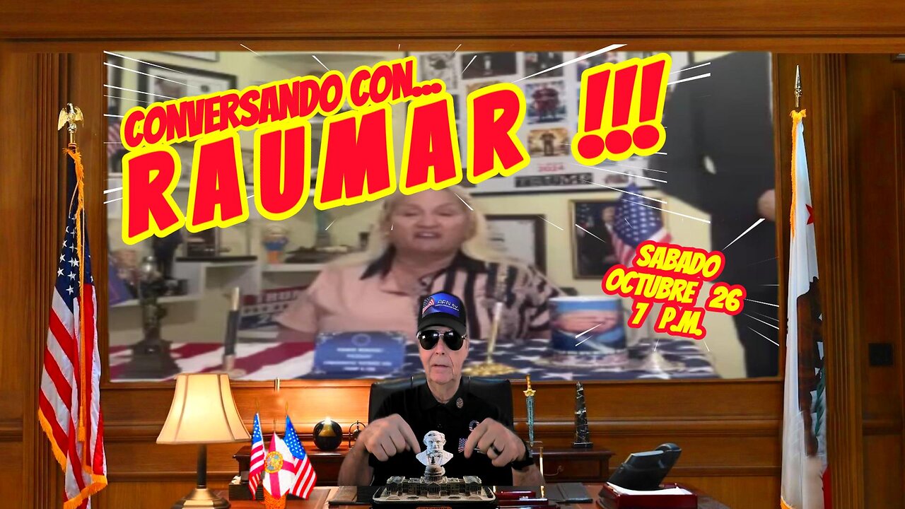 CONVERSANDO CON RAUMAR - 10.26 - 7 PM