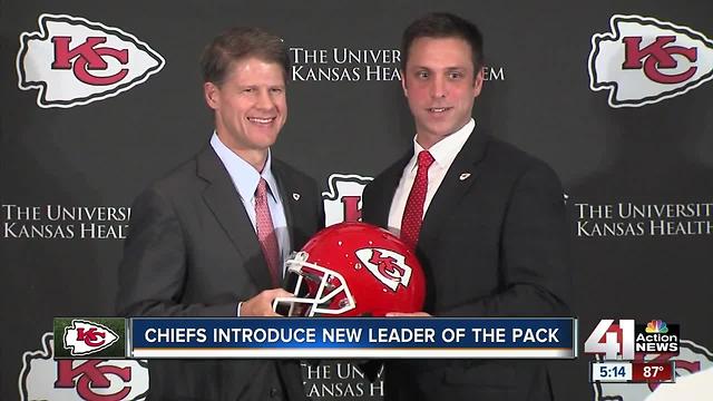 Chiefs introduce new GM Brett Veach