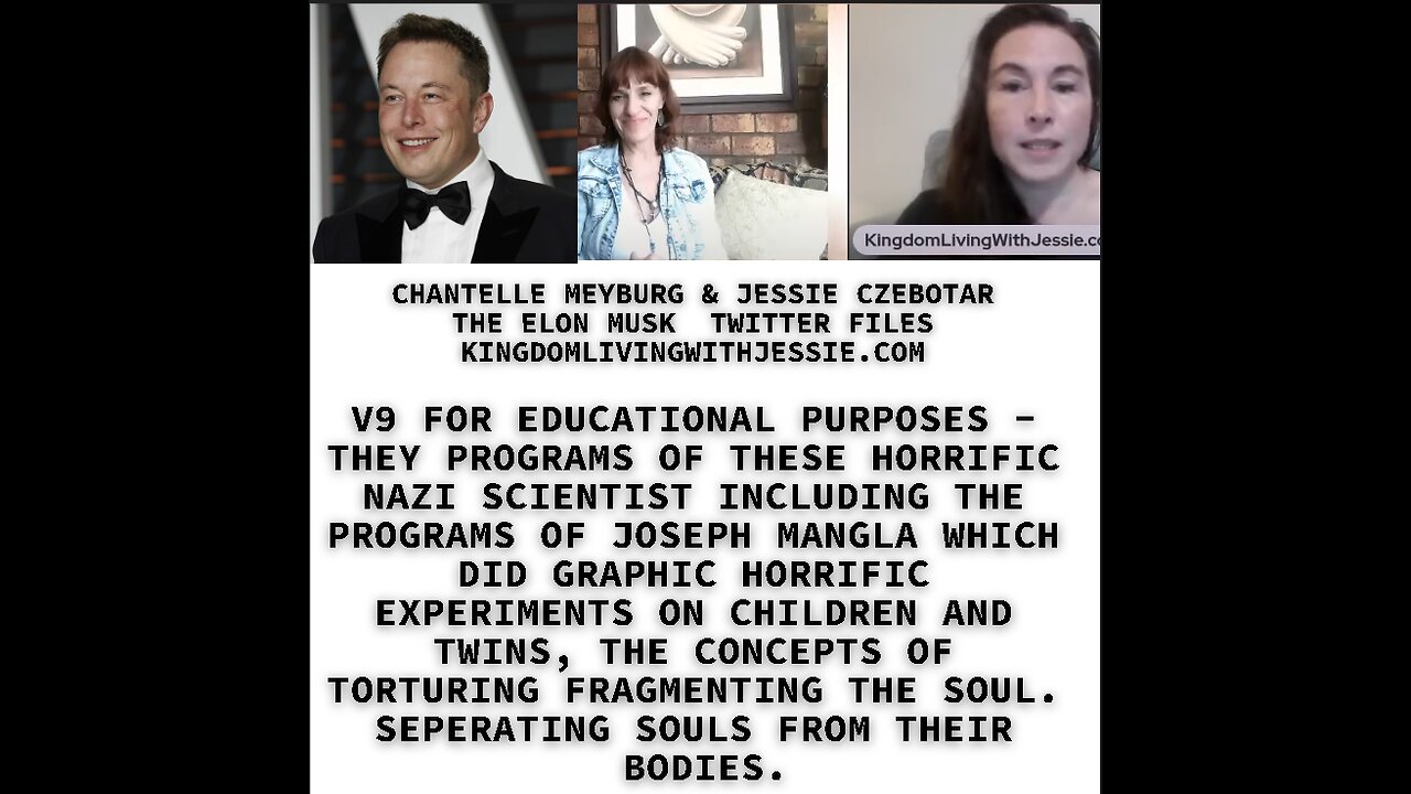 V9 FOR EDUCATIONAL PURPOSES - THEY PROGRAMS OF THESE HORRIFIC NAZI SCIENTIST INCLUDING THE PROGRAMS