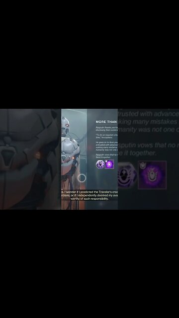 destiny 2 Rasputin tells you about the seraph