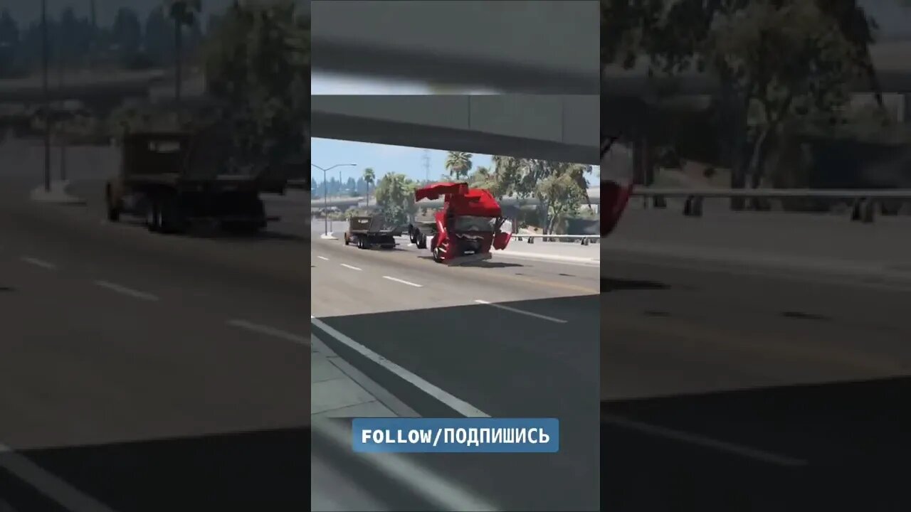 BeamNG DRIVE / blew his head off