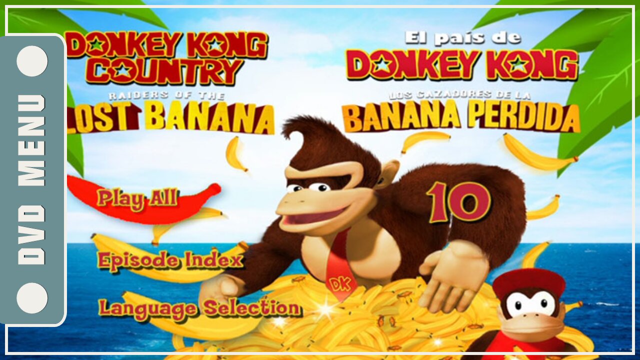 Donkey Kong Country - DVD Menu