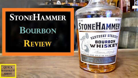 Stonehammer Review - A Good Budget Bourbon from Kroger ? - Quick Whiskey Shot !