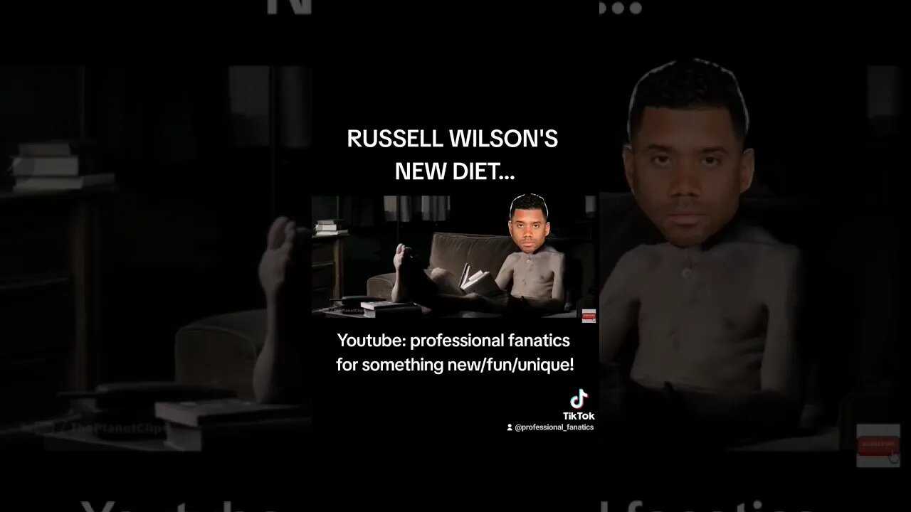 Russell Wilson has a new diet.. #nfl #fantasyfootball #nflfootball #like #funnyvideo #subscribe