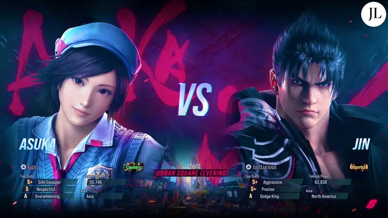 TEKKEN 8 - Asuka vs Jin (FT2) (Closed BETA)