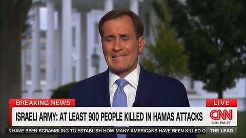 John Kirby almost shed ´crocodile tears´ about Israel on CNN