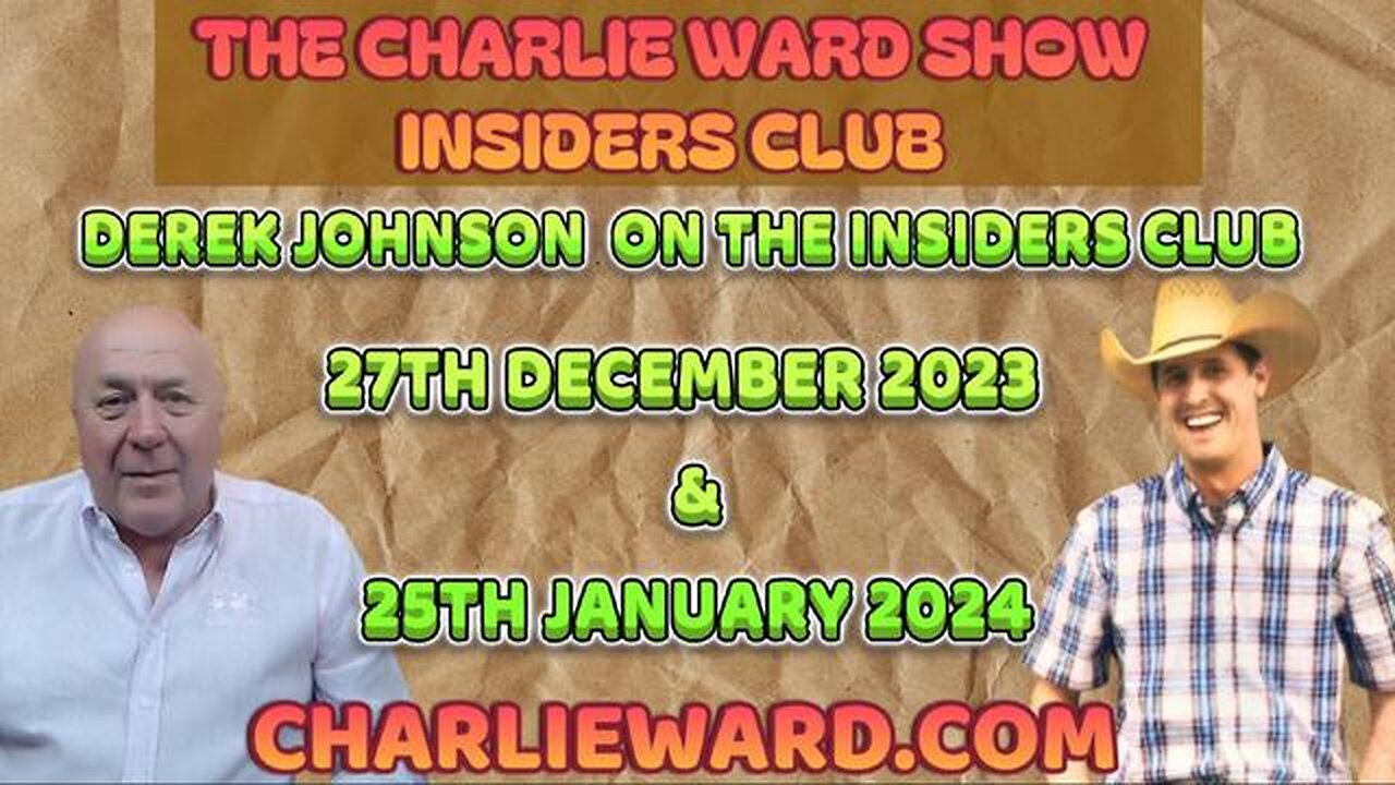 JOIN DEREK JOHNSON ON THE INSIDERS CLUB WITH CHARLIE WARD