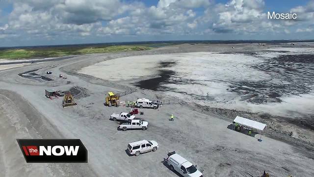 Mosaic's controversial sinkhole repaired