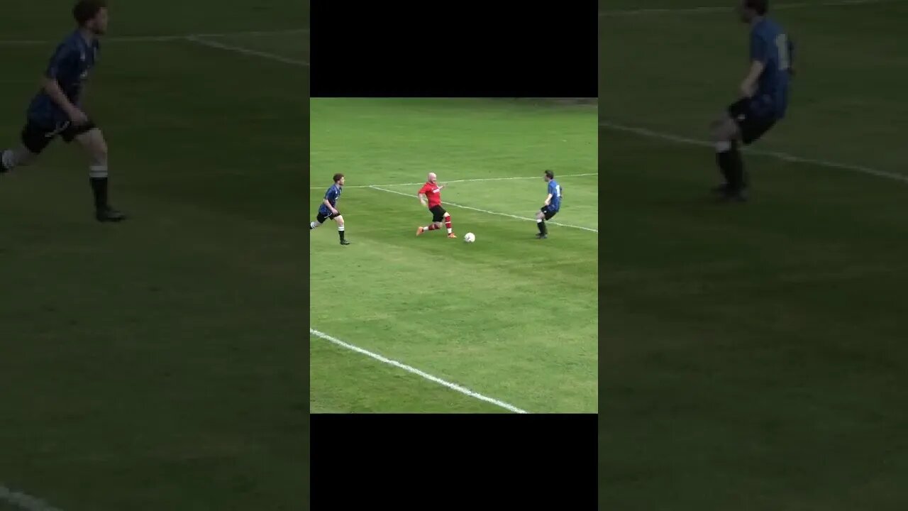 Amateur Football Skill! | Defender Turns Striker #shorts