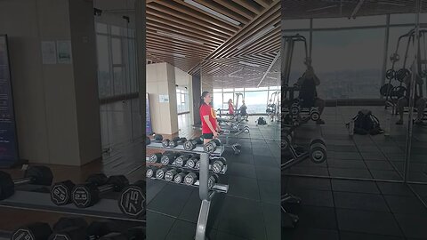 Our Rooftop Gym Phnom Penh Cambodia 🇰🇭 #cambodia #phnompenh #expat