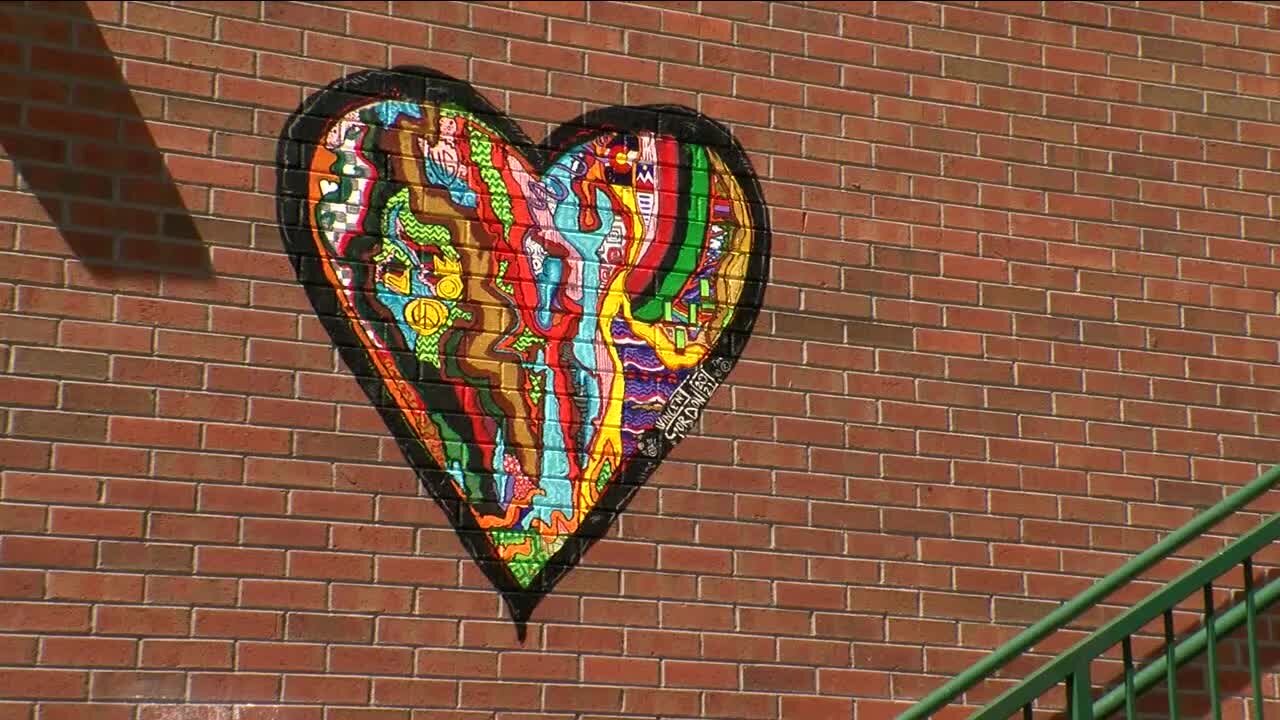 Mural gallery being unveiled in Five Points Plaza today