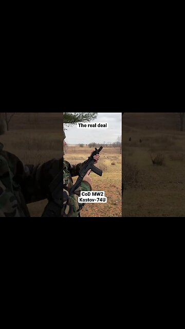 The Call of Duty Kastov-74U in real life. My favorite game gun!