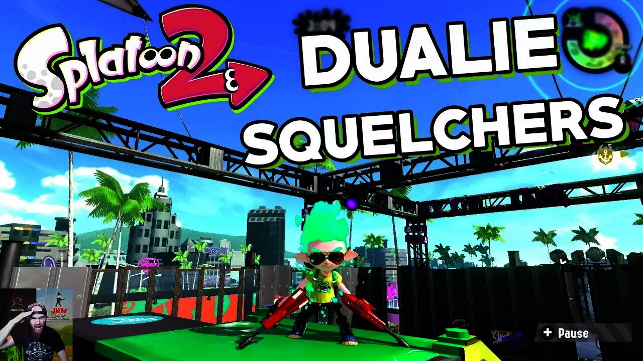 Splatoon 2 - Dualie Squelchers Available NOW (Gameplay)! + MAYO VS KETCHUP Splatfest!