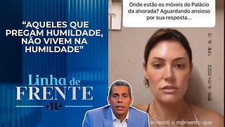 Em suas redes sociais, Michelle Bolsonaro sugere CPI dos móveis I LINHA DE FRENTE