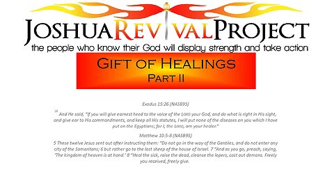 The Gift of Healings - Part II | Mark C. Biteler