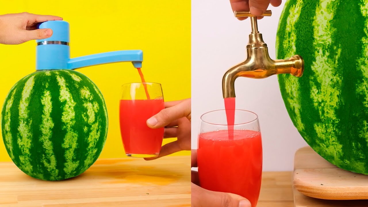 Amazing Watermelon LifeHacks!