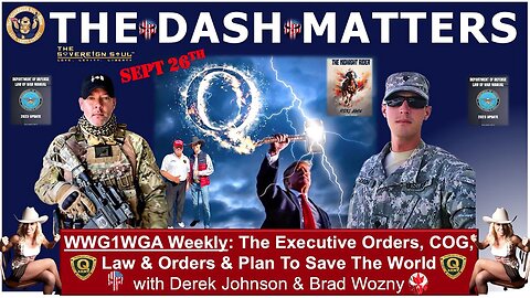 Derek Johnson & Brad Wozny Update Today Oct 17: "WWG1WGA! MAGA Global, [DS] Hurricanes, COG"