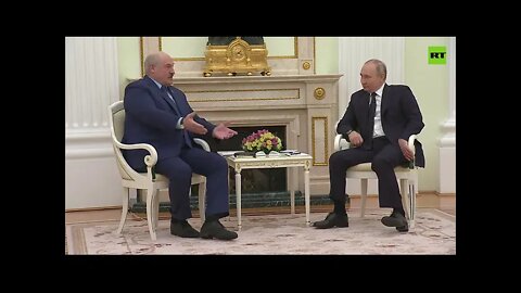 Putin holds meeting with Belarusian President Lukashenko