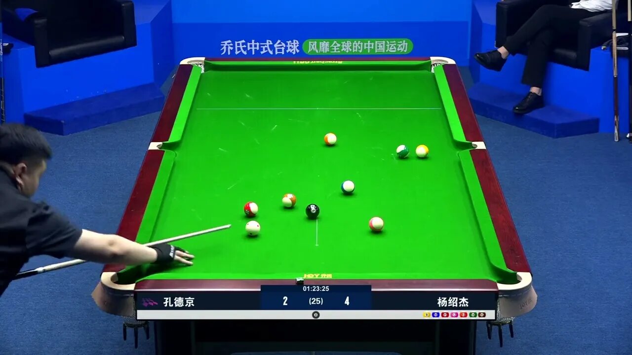 Bomber Kong Dejing falls behind and reverses Yang Shaojie ++++ 154