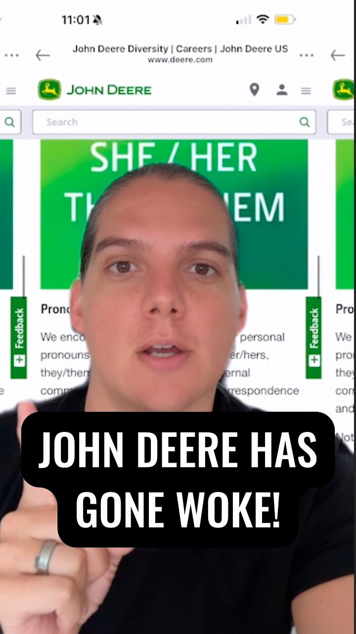 John Deere Has Gone Woke!