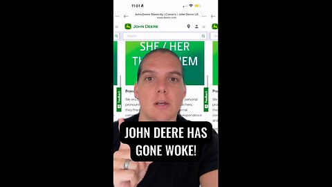 John Deere Has Gone Woke!