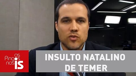 Felipe: Insulto natalino de Temer é a progressão da impunidade