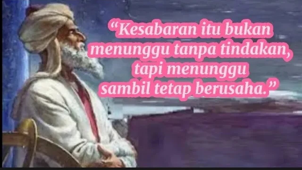 Kata-kata Bijak Ibnu Athaillah yang Membuat Hati dan Jiwa Tenang #katakatabijak #katakatamotivasi