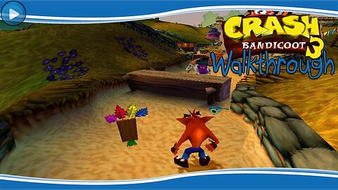 Crash Bandicoot #3 - The Great Gate (FAILS) [Gameplay] [B&W]