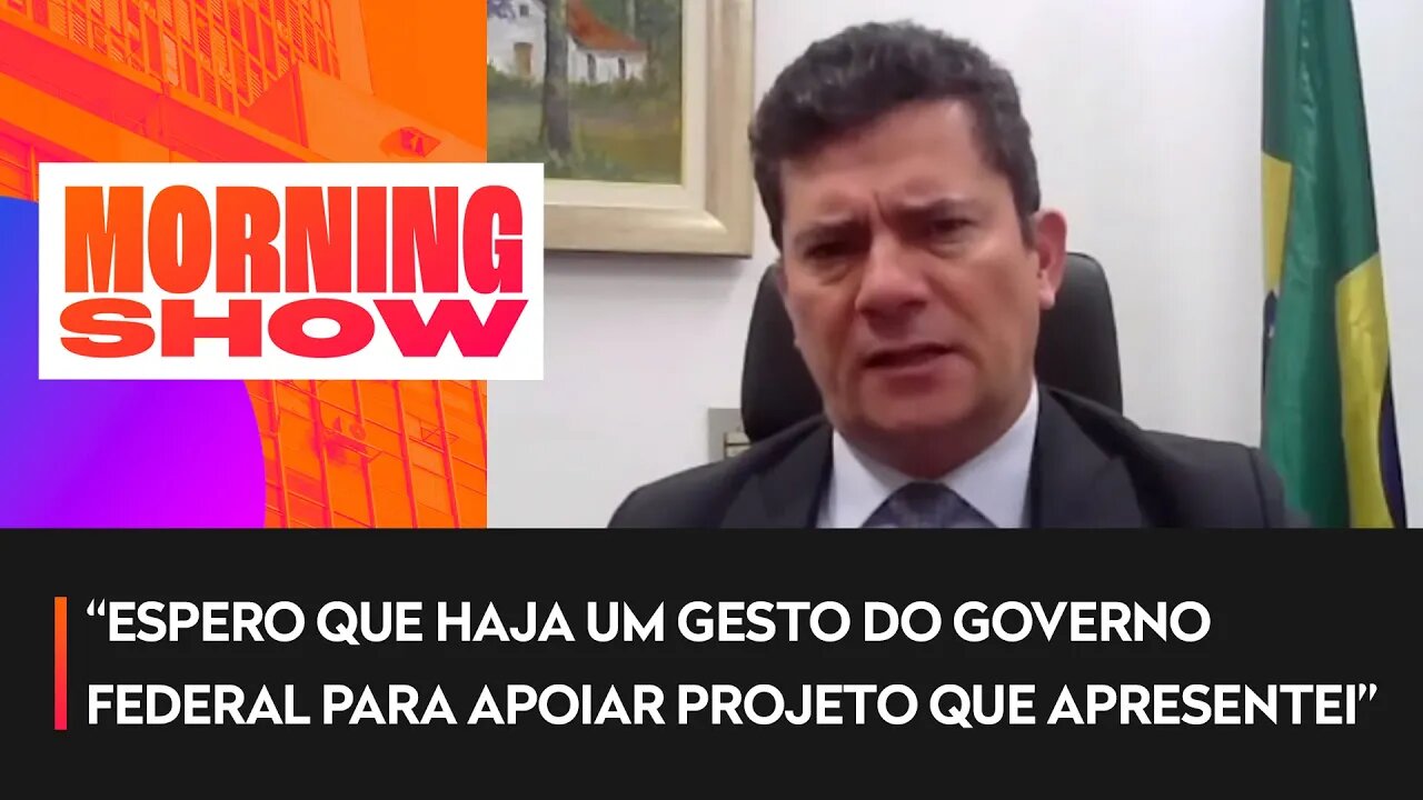 Sergio Moro fala sobre ameaças do PCC no Morning Show