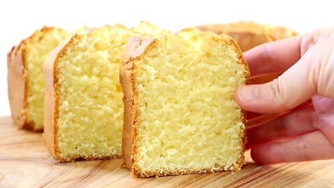 How to make very soft sour cream pound cake