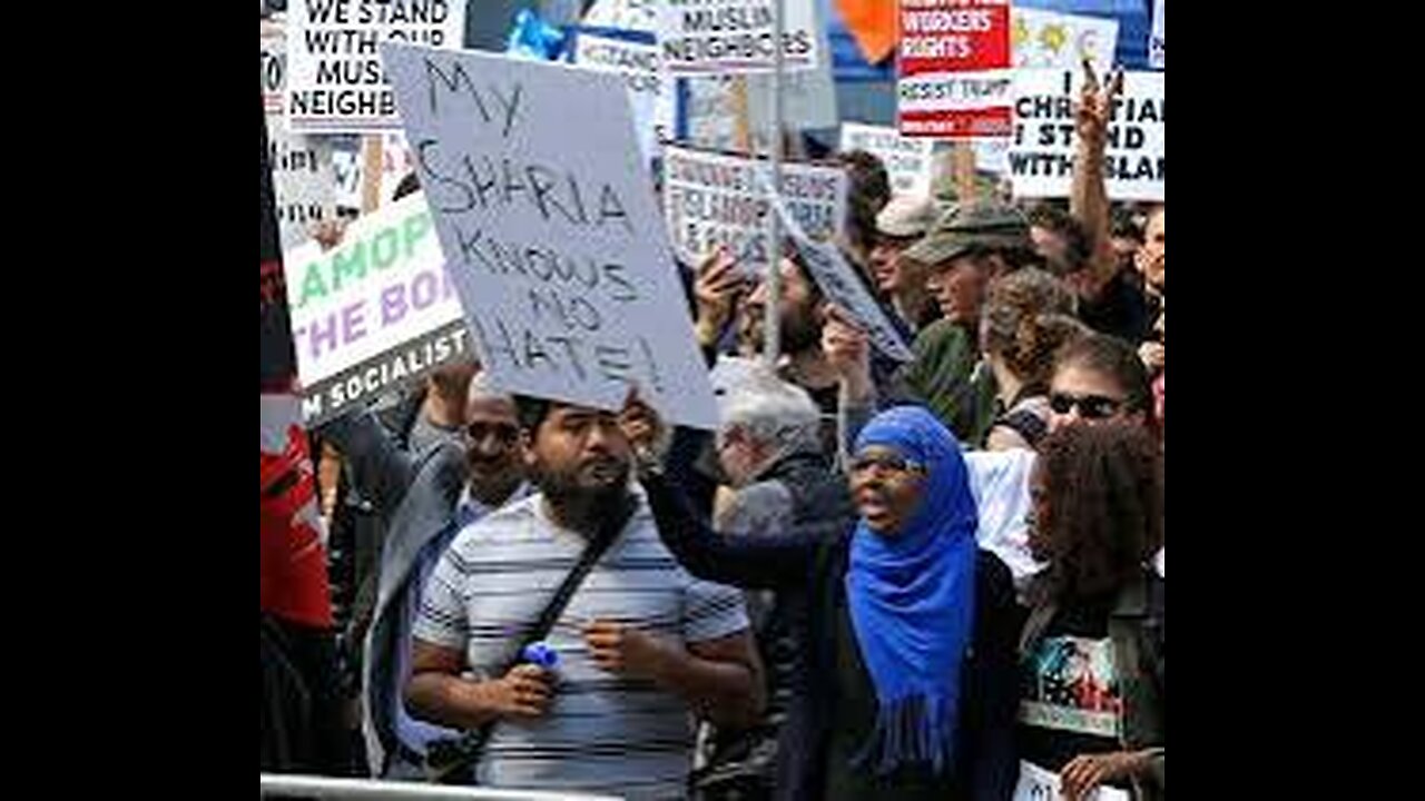 UK the New Syria. Islam and Sharia law Coming to a town near you. Convert to Muslim or leave.