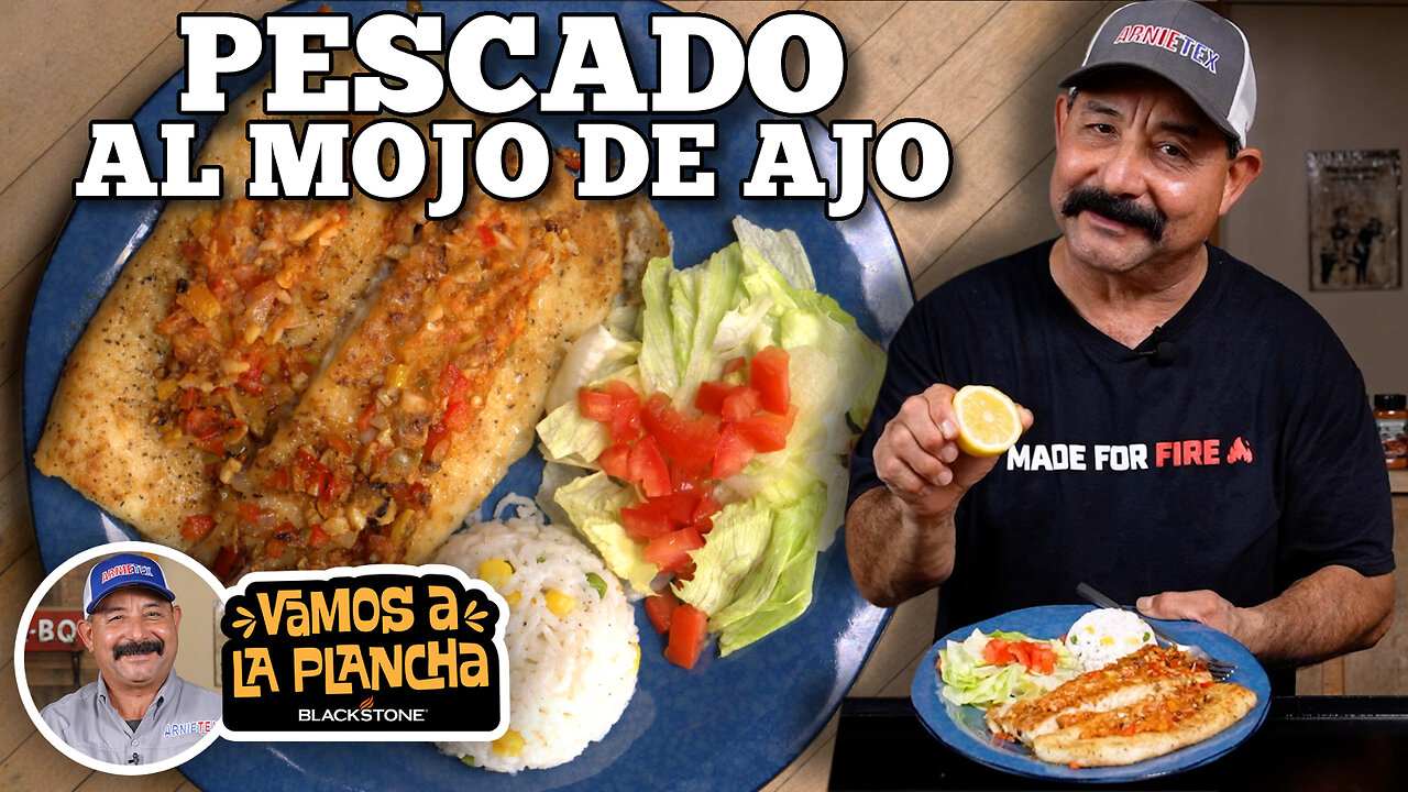 Pescado al Mojo de Ajo | Blackstone Griddles