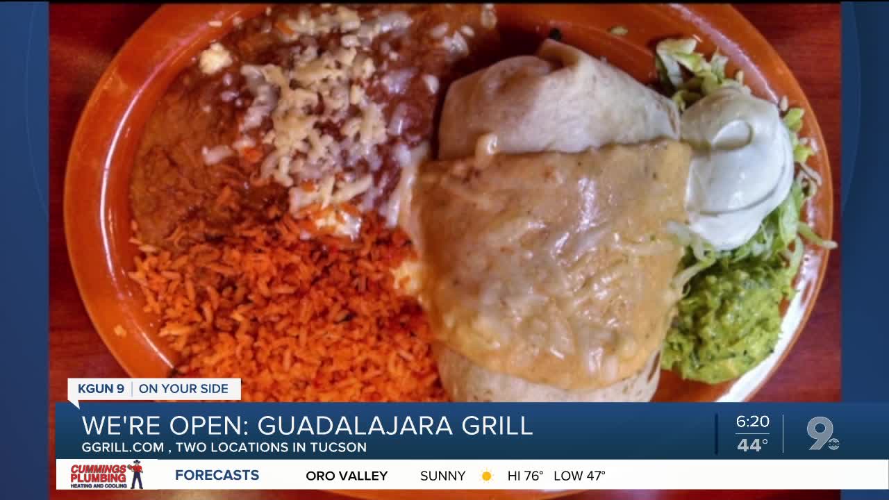 Guadalajara Grill selling takeout Mexican food