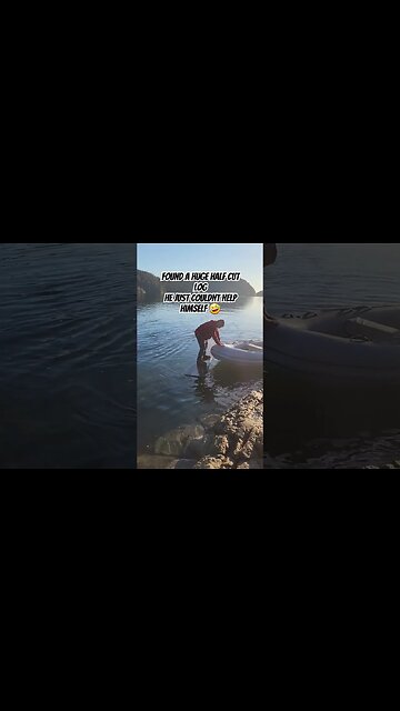 It's never boring being married to this guy lol. #boatlife #shorts #funny #hubby