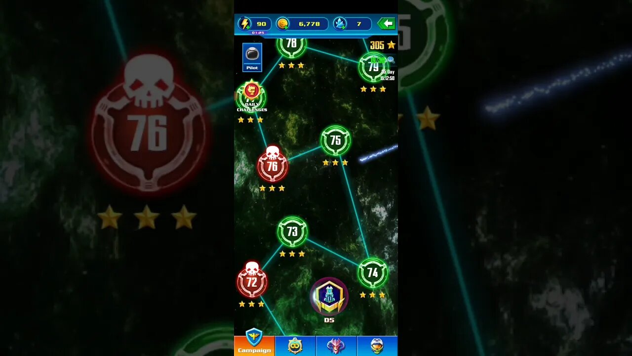 GALAXY ATTACK ALIEN SHOOTER - LEVEL 75 HARD